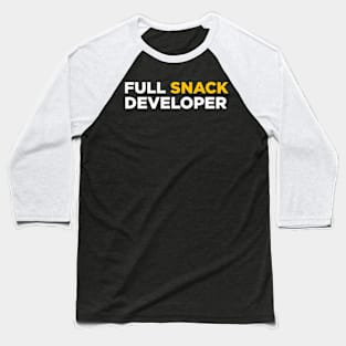 Full Stack Developer Funny Baseball T-Shirt